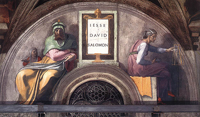 Jesse / David / Solomon Michelangelo